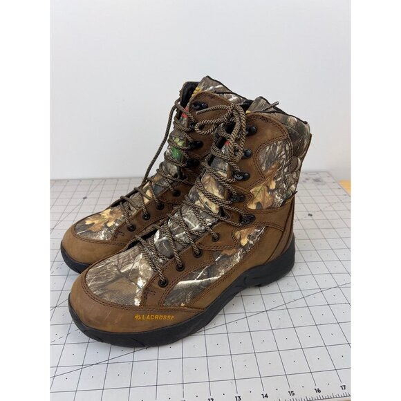 LaCrosse Men's Clear Shot 8" Insulated Waterproof Hunting Boots - Brown 8.5 NEW~ - Picture 5 of 10
